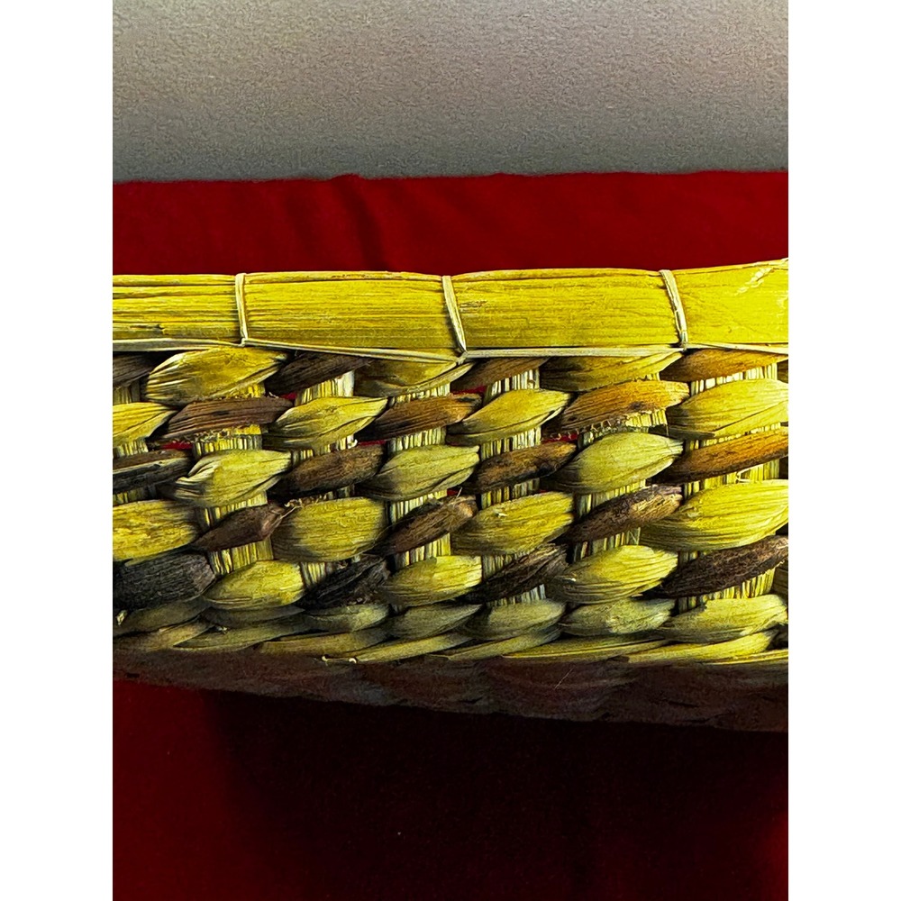 Anchor Hocking Amber Series 435 Square Baking Dish with Woven Serving Basket - Picture 7 of 8